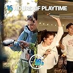 SOWO Portable Wireless Speaker with Bluetooth, Enhanced Immersive Bass, Partyboom Technology, 40W Loud Clear Stereo Sound, IP67 Waterproof, 16H Playtime for Outdoor, Camping and Travel - Deep Black - Image 5