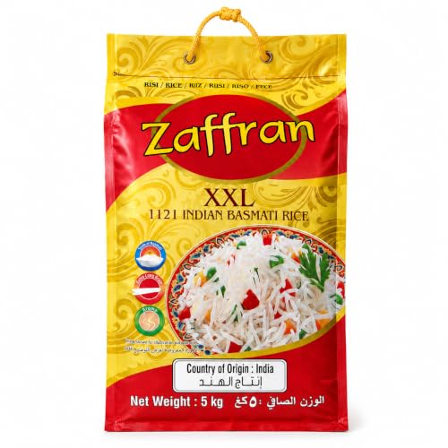 Zaffran Indian Basmati Rice XXL 5kg