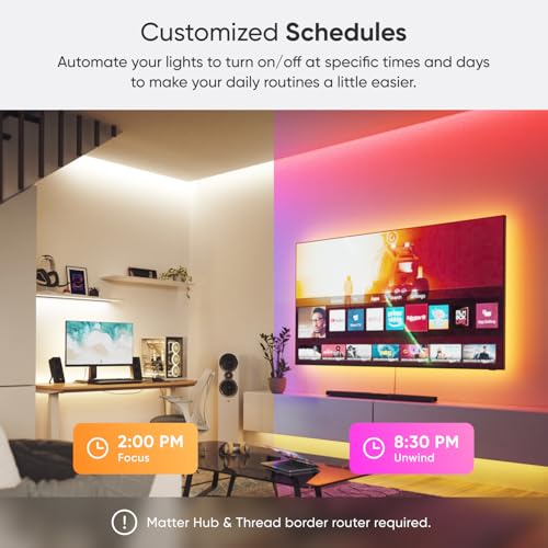 nanoleaf essentials bluetooth thread amp wifi smart rgbcw 16m color led cuttable lightstrip 4034 1m extension