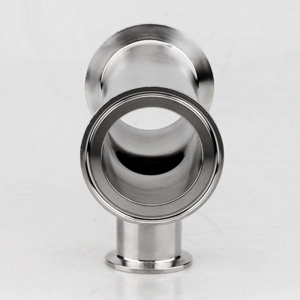 Accesorios de tubería de fundición de acero, 1 Uds. Abrazadera reductora de acero inoxidable OD de 19mm 25 32 38 45 51mm, virola sanitaria conector en T de 3 vías accesorio de tubería de 1,5 "-2" Tri