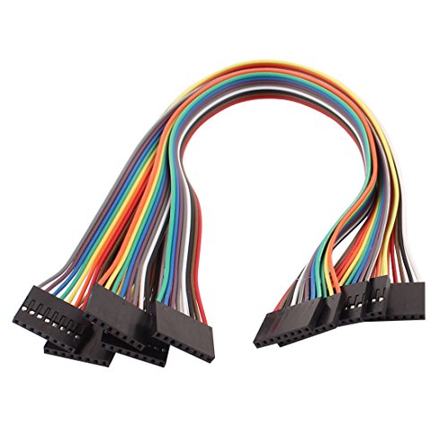 Aexit 5 Pzas Cables Jumper Audio y Video 30cm miniatura 1