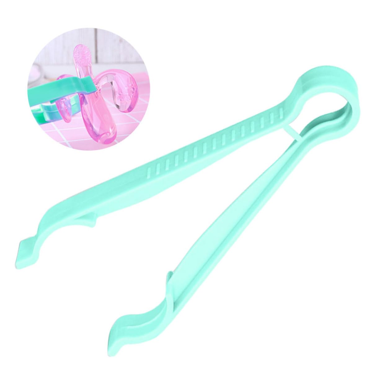 Pinze per Baby biberon Multifunzionale Clip di Bottiglie a Bottiglia Antiscivolo Multifunzione.
