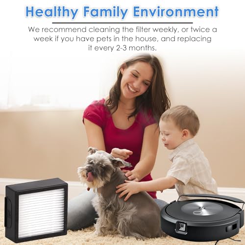 Image of (7 Pack) Replacement HEPA Filter for iRobot Roomba Combo J7+ / Combo J9+ / Combo 10 Max | Vacuum Cleaner Accessories 【NOT FOR Roomba j7+ / Roomba j9+】