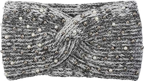 StyleBREAKER Fascia Per Capelli Da Donna In Maglia Con Perle - Foto 10