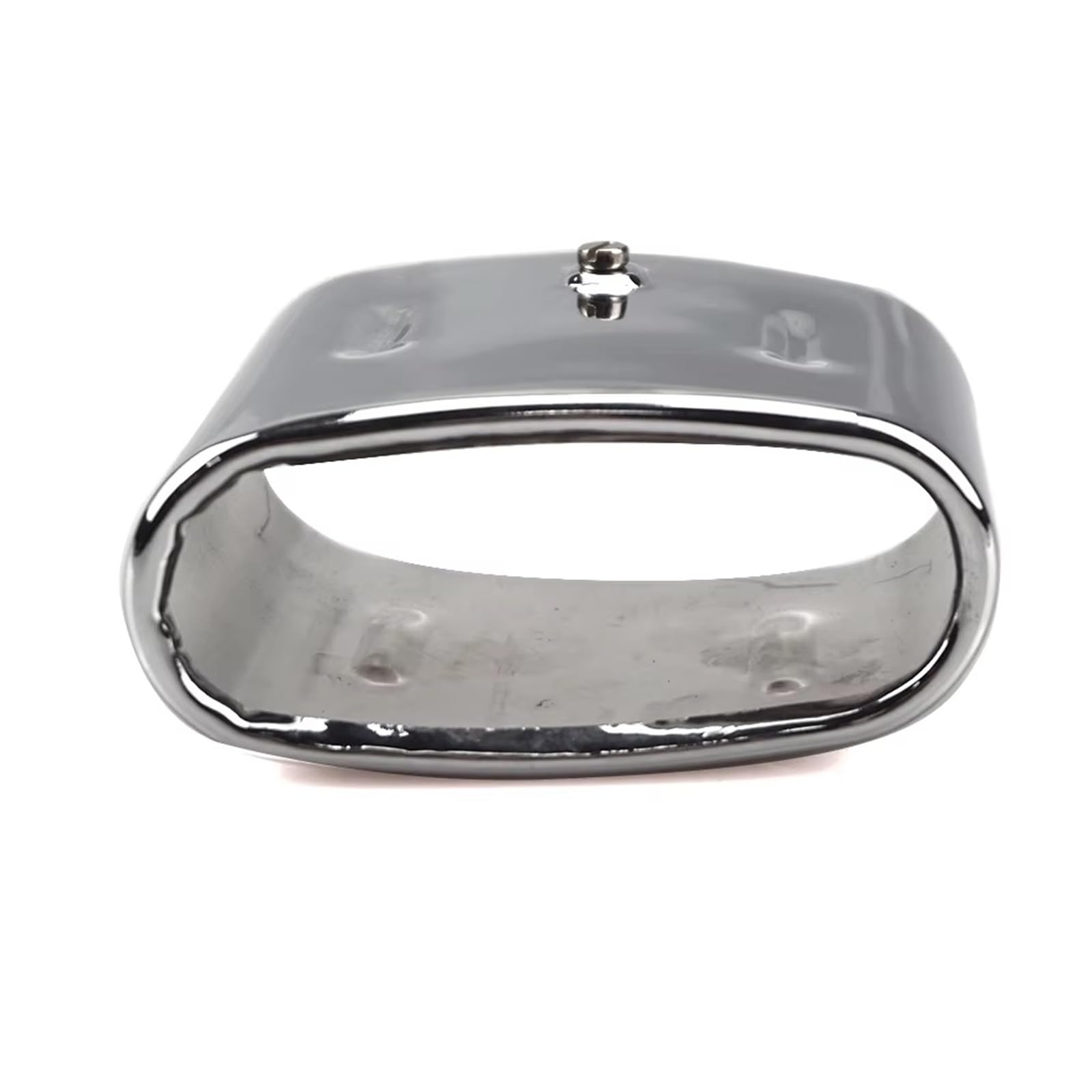 Tubo Di Scarico Auto Per BMW Z3 1.8 1.9 Per Cabrio Terminale Scarico Trim 53x113mm / 90mm 18129416186 Punta Tubo Scappamento Suggerimenti Scarico Con Parte OEM Adatta(Chrome)