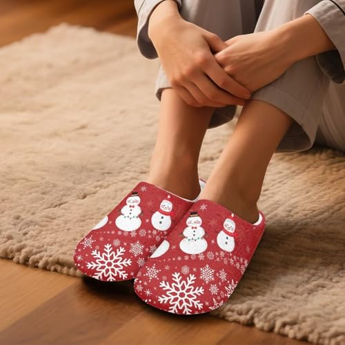 Slippers for Winter Comfy Lined Slippers Women Girls Home Office Dorm Holiday Decor4