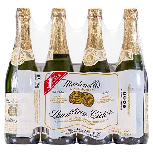 Evaxo Sparkling Cider, pack 4 x 25.4 fl oz
