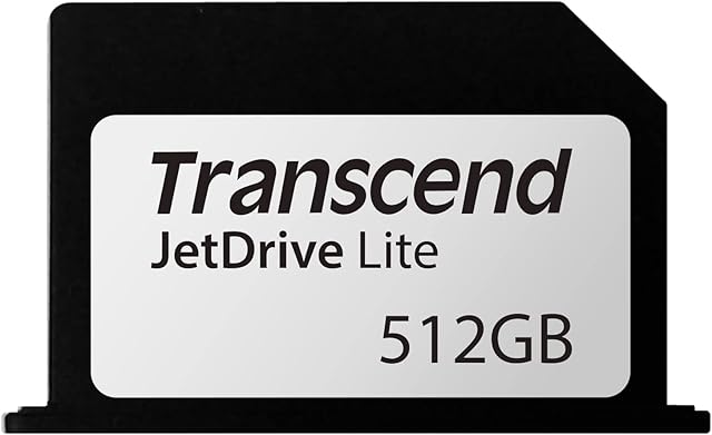 Transcend 512GB JDL330 JetDrive Lite 330 Expansion Card for MacBook Pro 2021 up to 95/75 MB/s TS512GJDL330