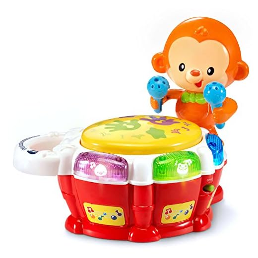 VTech Baby Beats Monkey Drum