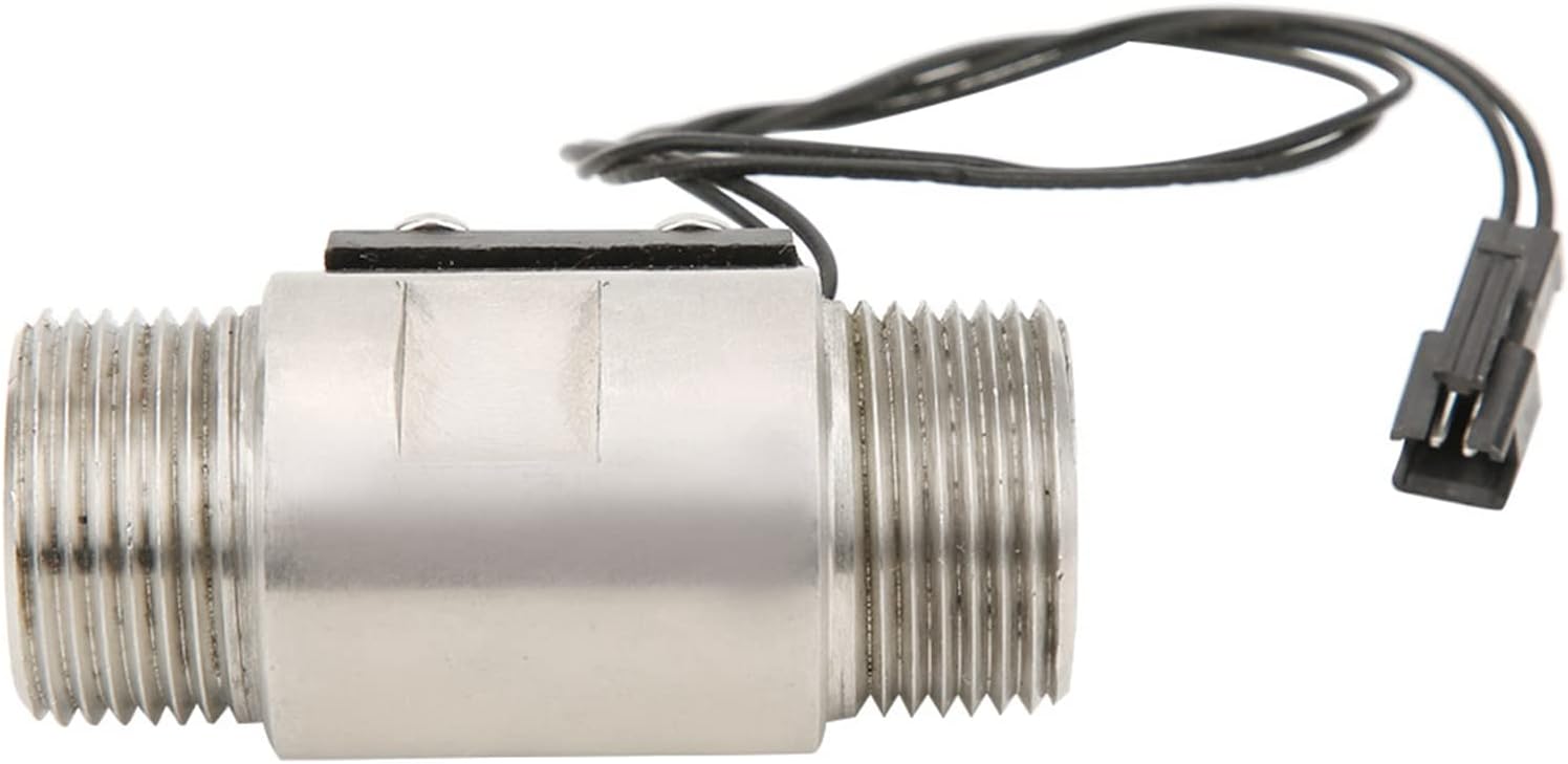 FS 04 6 Point G3/4 Water Switch Stainless Steel Water Switch Stainless Steel Waterflow Switch 70W Waterflow Sensor Double Male thread Piston Type 304