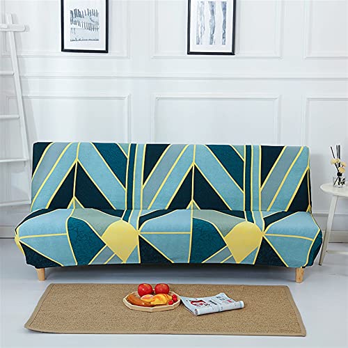 Housse de clic clac extensible L 190-210cm motif géométrique YSJ