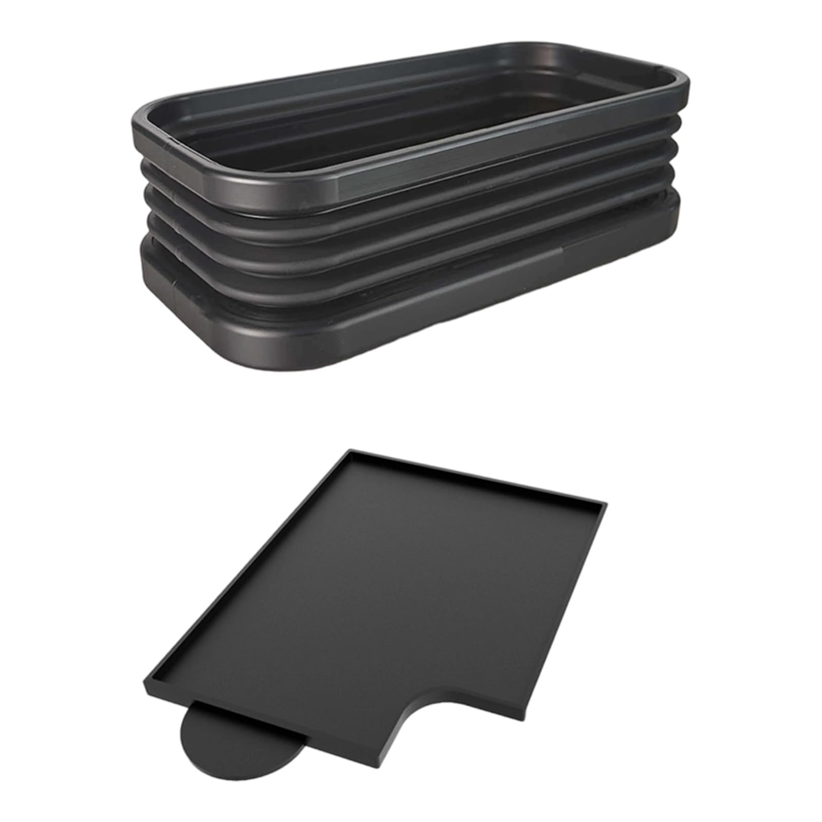 Xjdzineq Compact Nonslip Powder Receiving Pad Water Tray Coffee Powder Pad for Coffee Maker Machine Dishwasher Safe Enduring Dishwasher Safe