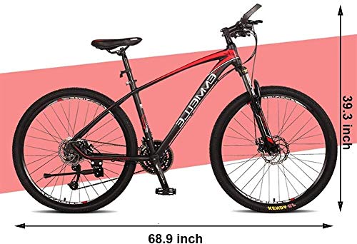 Aoyo 27-Speed mountainbike, 27.5 inch Big Tire Mountain Trail Bike, Dual-Suspension mountainbike, aluminium frame, heren… - Afbeelding 8