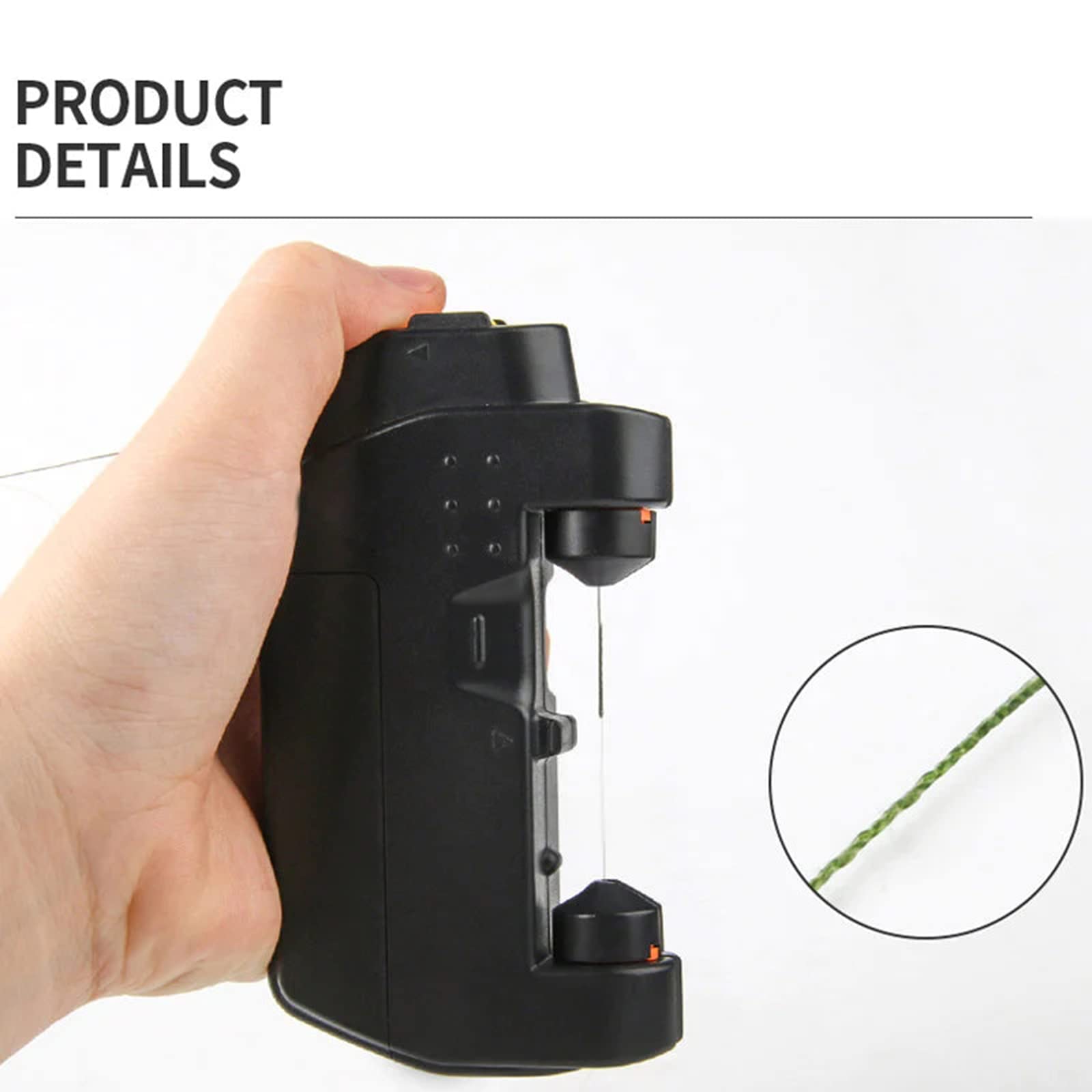 Electric Lure GT Knotter-Professional Fishing Tool, Automatic Knotting Machine,Device Automatic Fishing Hook Tier Tool, Machine Tying Device Tie Knot Lure Fishing Hook Line Tyer Tie (2 PCS) : Sports &