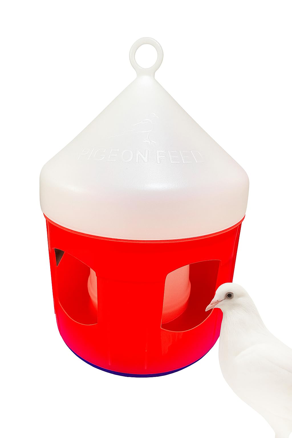 G P S™ Imported Pigeon Water Drinker - 3 Litre : Red Color