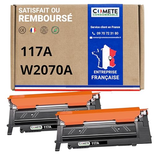 Toner 117A W2070A noir pour imprimer vos dossiers à la maison sur MFP 178nw