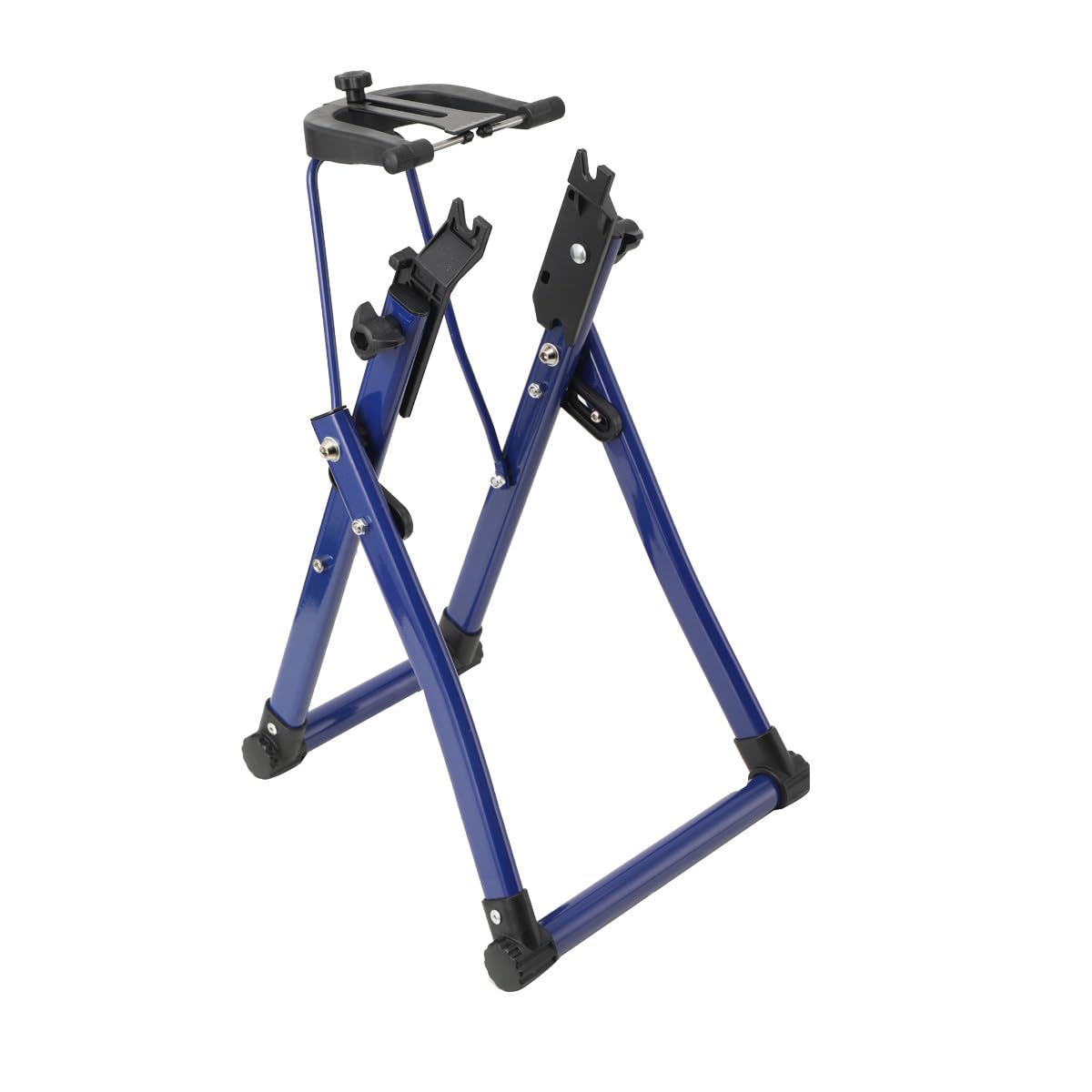 YILIKISS Professional Wheel Truing Stand for Bicycle Maintenance, Foldable Iron and Plastic Bike Repair Stand, Compatible with 24-28 inch Wheels,Suitable for Home and Team Mechanics