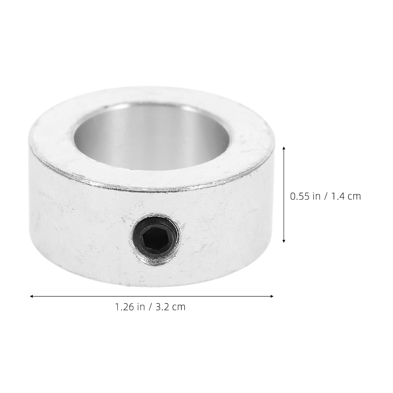 ABOOFAN Motor Base Locking Ring Set 4pcs Steel Shaft Collars Wrench for Drive Shaft Assembly Tools