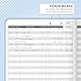 Clever Fox Check Register Book - Deluxe Transaction Register, Accounting Ledger Book, Checkbook Register & Checking Account Register Book for Personal and Work Use, A5 Hardcover - Smoke Blue