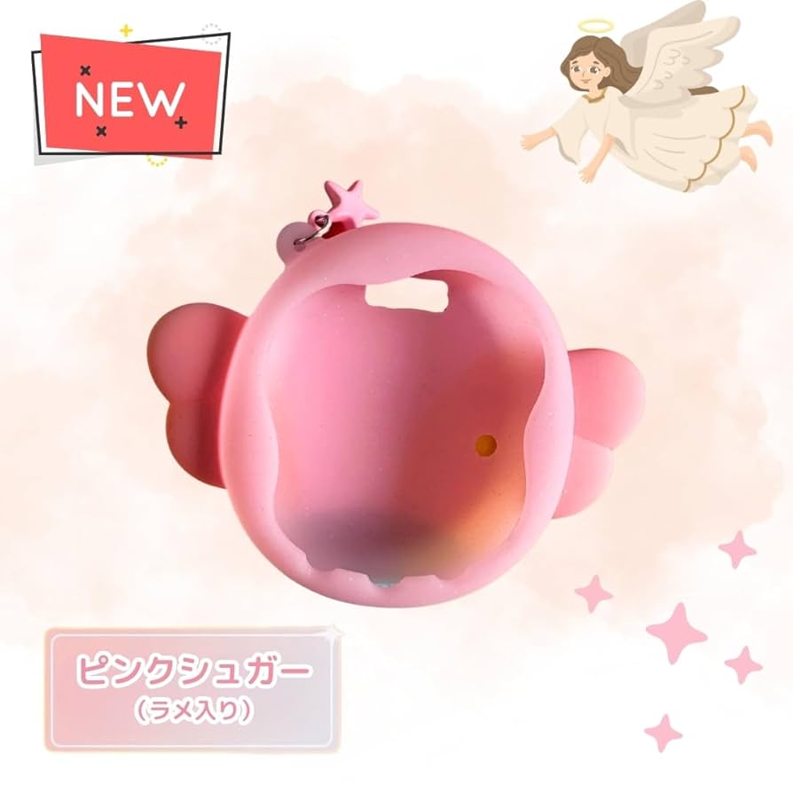 Tamagotchi Uni エンジェル　ピンク ウサギ型カバー付き♡ Tamagotchi Uni エンジェル ピンク ウサギ型カバー付き