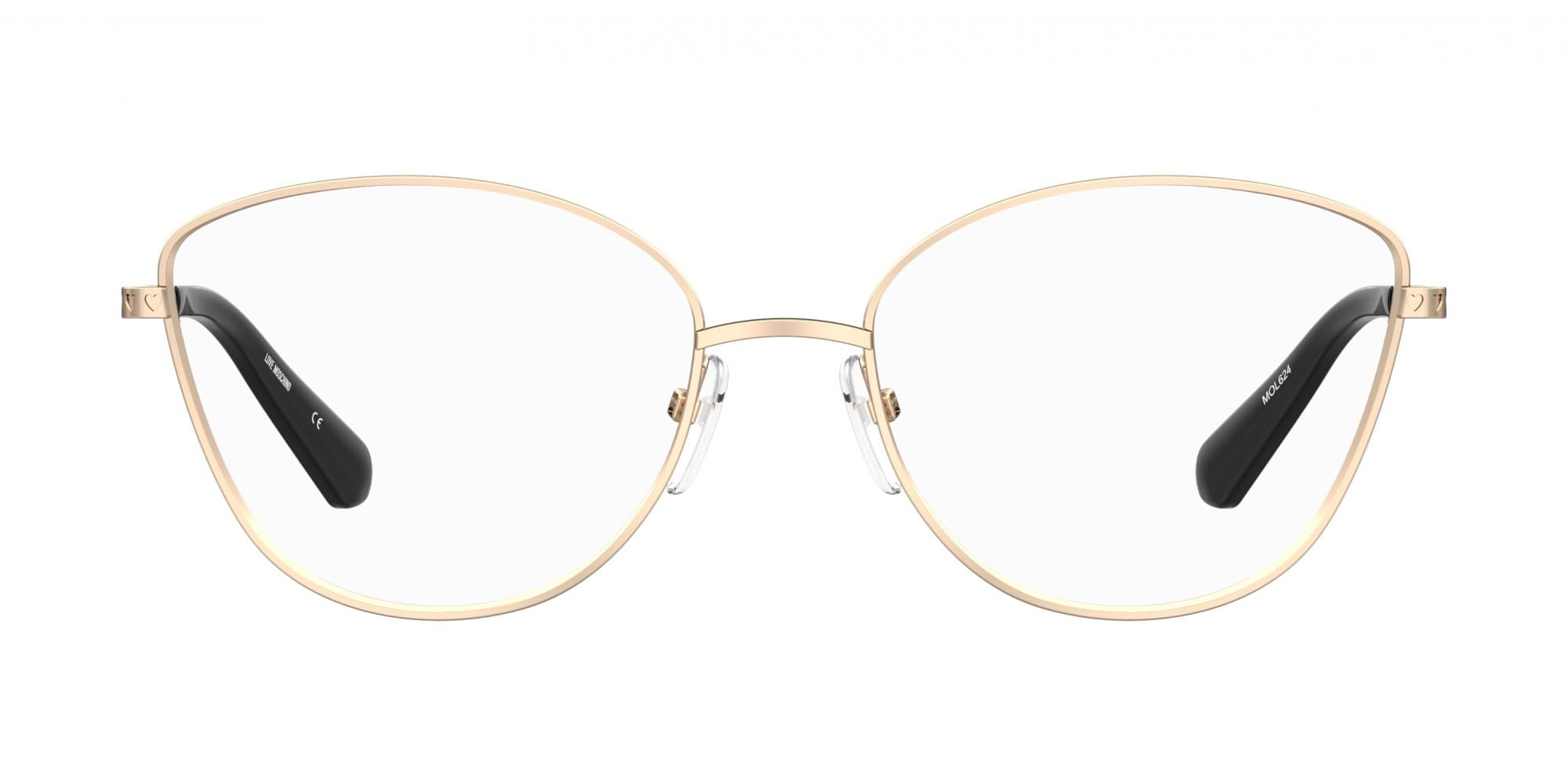 Montatura MOSCHINO LOVE MOL624 000 ROSE GOLD 55/17/140 Donna