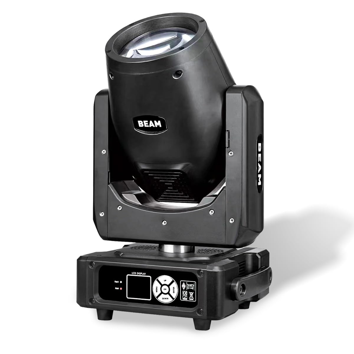 Weikass Mini Beam 7r 230W Moving Head Stage Light Professional Beam Lighting Effect for Bar Party Show Disco DJ Nightclub (1 Light), Black