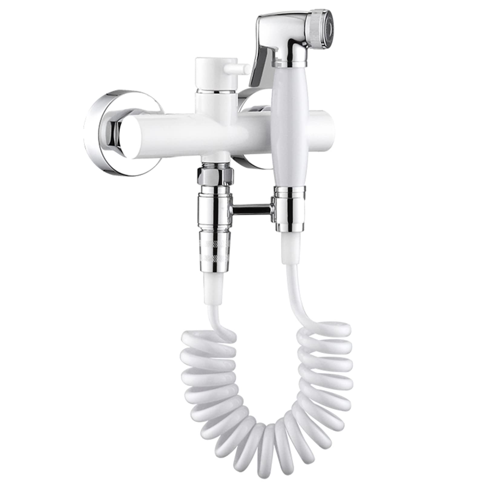 Rociador de bidé para pared, ducha de mano ajustable para el cuidado de mascotas