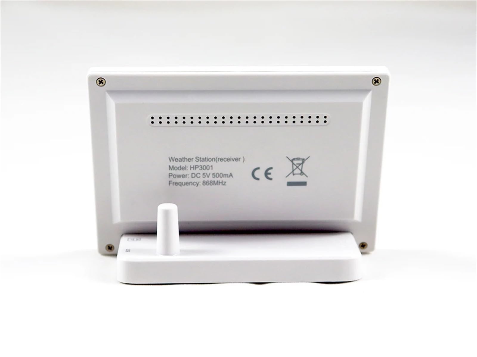 Wetterstation, Funkwetterstation Mit 5 Sensoren, Farbbildschirm, Datenlogger für den Hausgarten