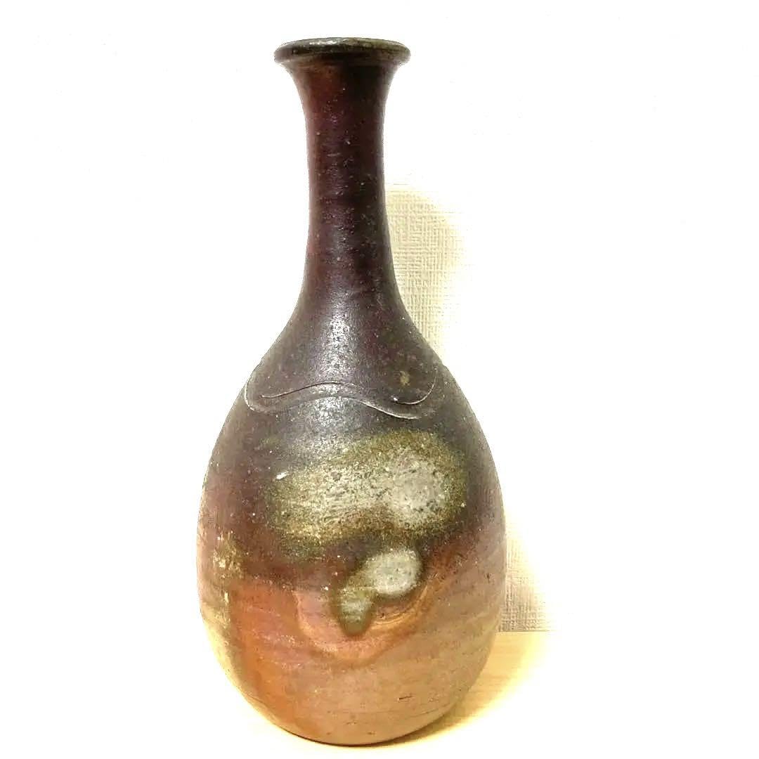 Amazon.co.jp: 稲田祐石 備前焼 花瓶 花器 骨董 : ホーム＆キッチン 