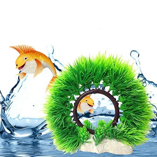 JAINSONS PET PRODUCTS Artificial Plastic Plant Ornament for Aquarium Fish Tank Decoration. Your Fish Will Play and Enjoy with This Plant Ornament 7 Inch (1 Green Grass Plant) (B0865ZJ6R9) Amazon Price History, Amazon Price Tracker