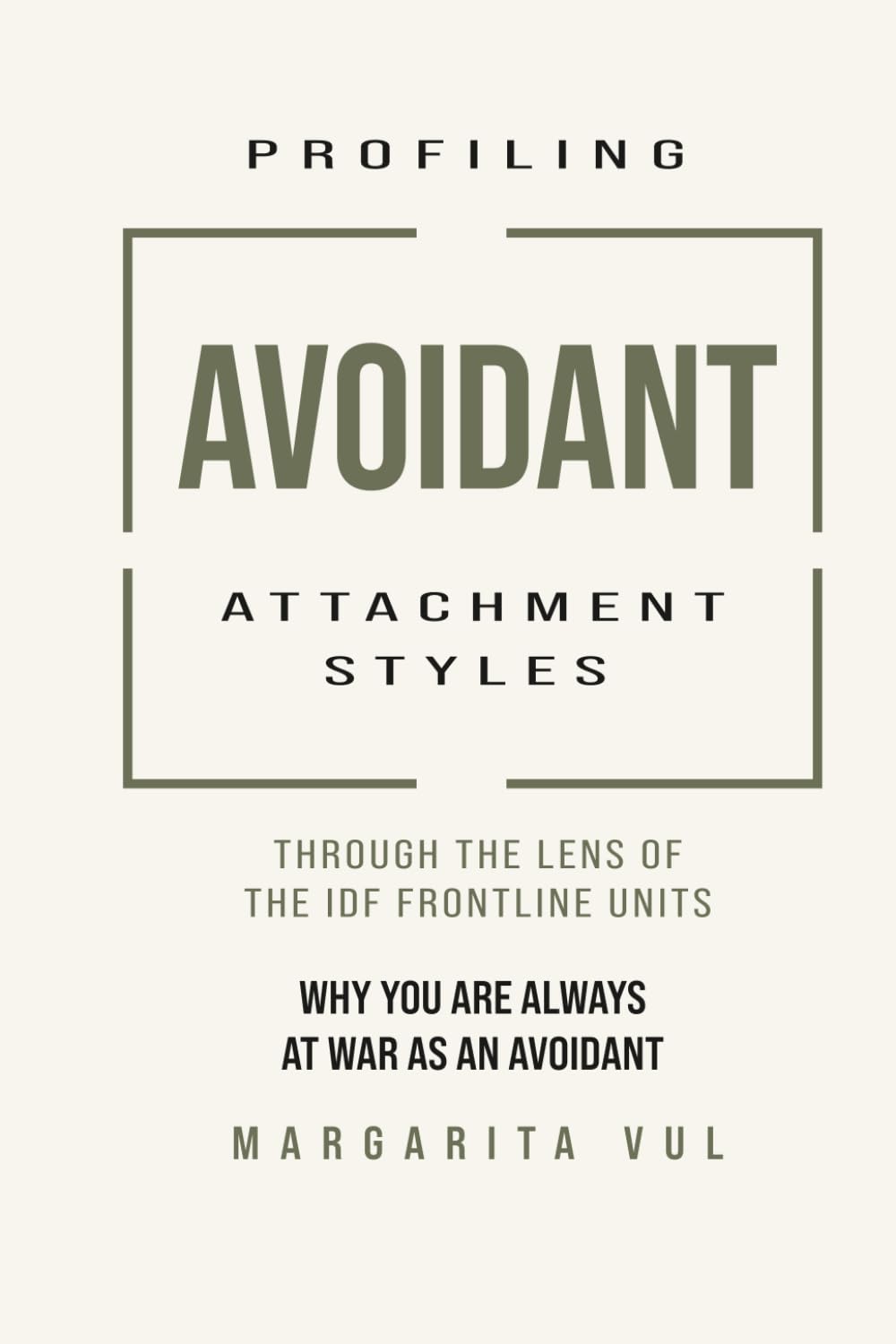 Profiling Avoidant Attachment Styles Through the Lens of the IDF Frontline Units: Why You Are Always at War as an Avoidant