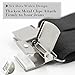 MLM Tirantes para hombres Tirantes para hombres Heavy Duty 4 Clips Wide...