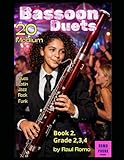 20 Duos Fagot: Cursos 2,3,4 BOOK 2. Rock, Jazz, Latin, Blues, Pop, Funk
