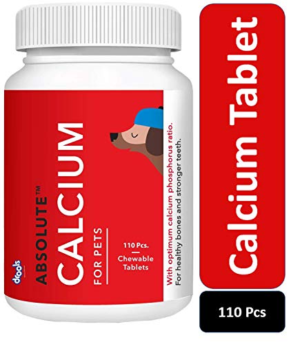 Drools Absolute Dog Supplement Tablets, Calcium Falvour 400g 110 Pieces Jar (Image - 2)