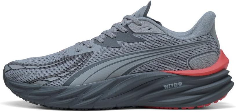 PUMA Mens Velocity Nitro 4 Running Sneakers Shoes - Blue - Image 4