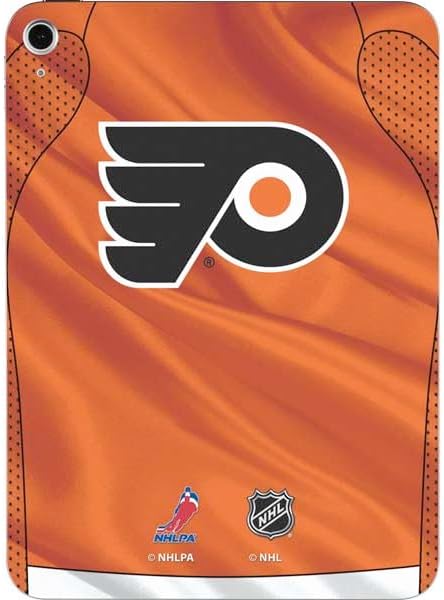 Skinit Decal Tablet Skin Compatible with iPad 11th Gen (2025) - Officially Licensed NHL Philadelphia Flyers Jersey Design