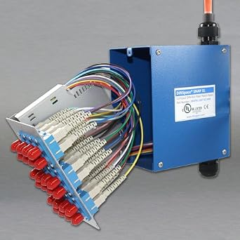 DINSpace SNAPXL-48LC-MM Compact Fiber Optic Patch Panel