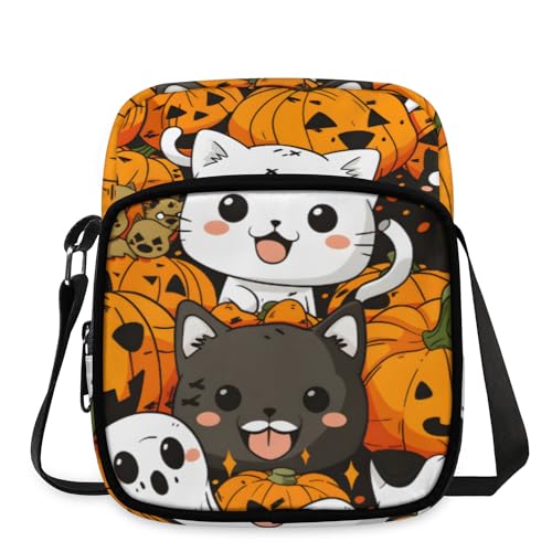 Halloween Style Pattern Mini Lightweight Crossbody Bag Casual Shoulder Handbag Design Portable Small Backpack Trvel,Style 6