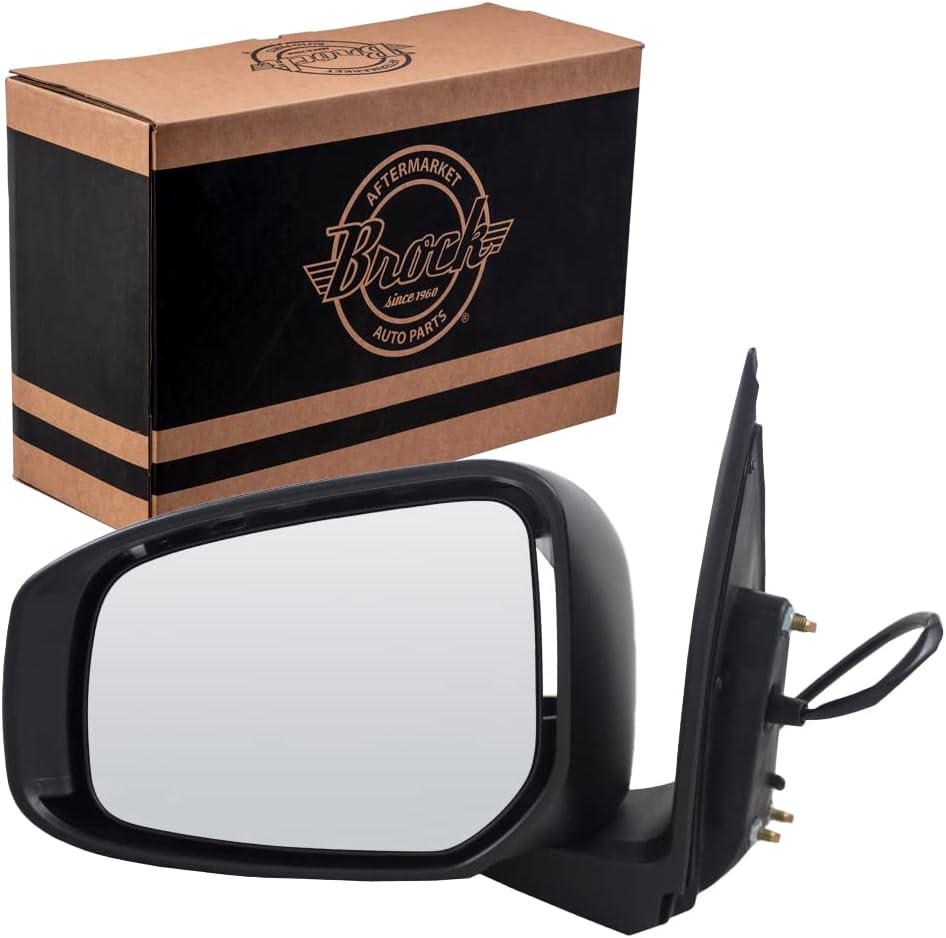 Brock Replacement Drivers Power Side View Mirror Compatible with 14-17 Mirage 7632B279 7632B167XA