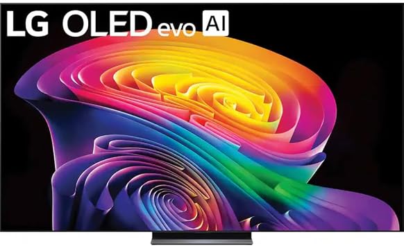 LG 83 Inch C6H Series 4K OLED evo AI Smart webOS TV Bundle