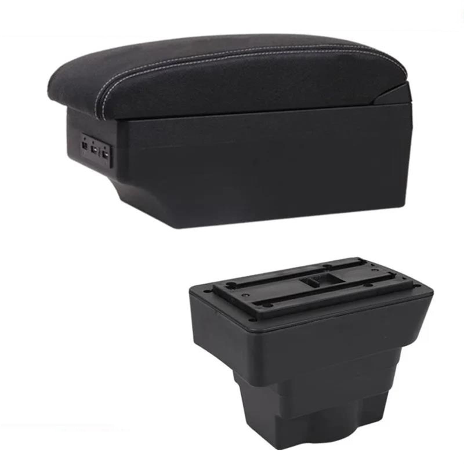 Ysdsls E White Line 1 Car Central Console Armrest Box For Astra J 2012-2022 Storage Usb
