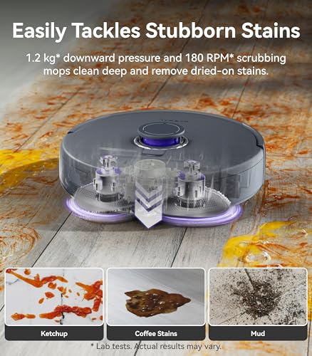 Image of NARWAL Freo Z Ultra Robot Vacuum and Mop Combo, Dual RGB Cameras and Chips, AI Avoidance, 12000Pa Suction, Real-Time Decisions, Adaptive Hot-Water Self Wash & Self Emptying, Pet Hair, Quiet, Grey
