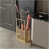 VYUJHNBG Schirmständer, Schirmhalter mit Abtropfschale, Regenschirm-Organizer für Zuhause, platzsparender Schirmständer, für Flur, Veranda, Büro und Türeingänge