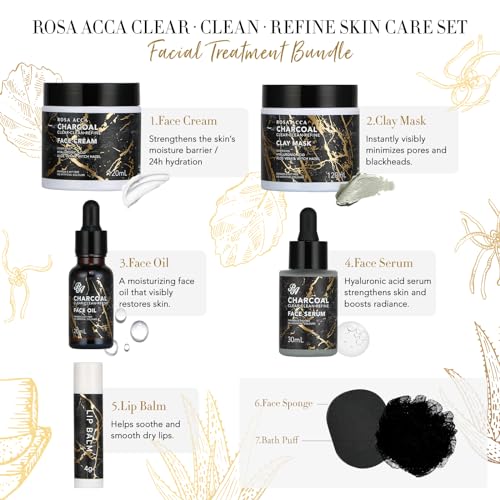skincare set features including hyaluronic acid face serum
