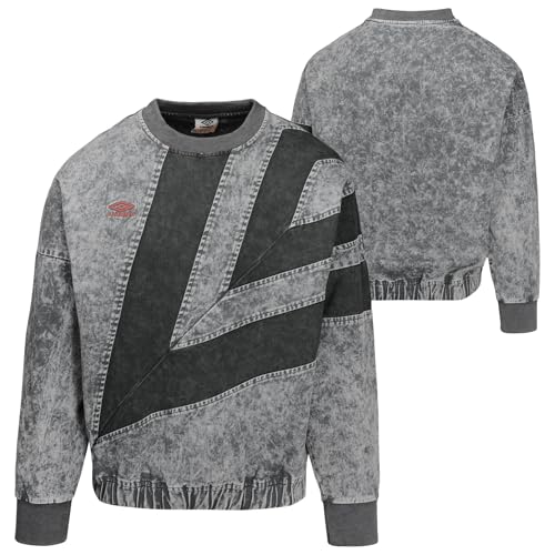 Umbro Men's Washed Diamond Drill Sweater3