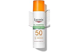Eucerin Sun Clear Skin (Oil Control) Face Sunscreen Lotion, SPF 50, 2.5 fl oz