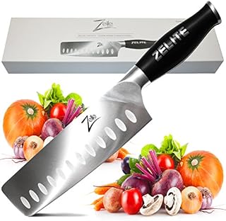 Zelite Infinity Nakiri Chef Knife 7 Inch - Comfort-Pro Series - German High
