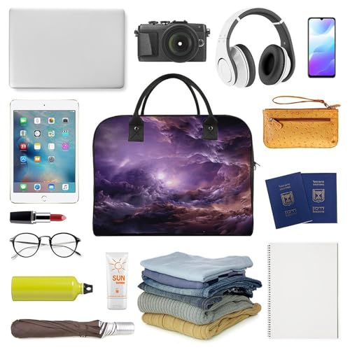 Maletín Galaxy Morado Ligero para Laptop Unisex miniatura 5