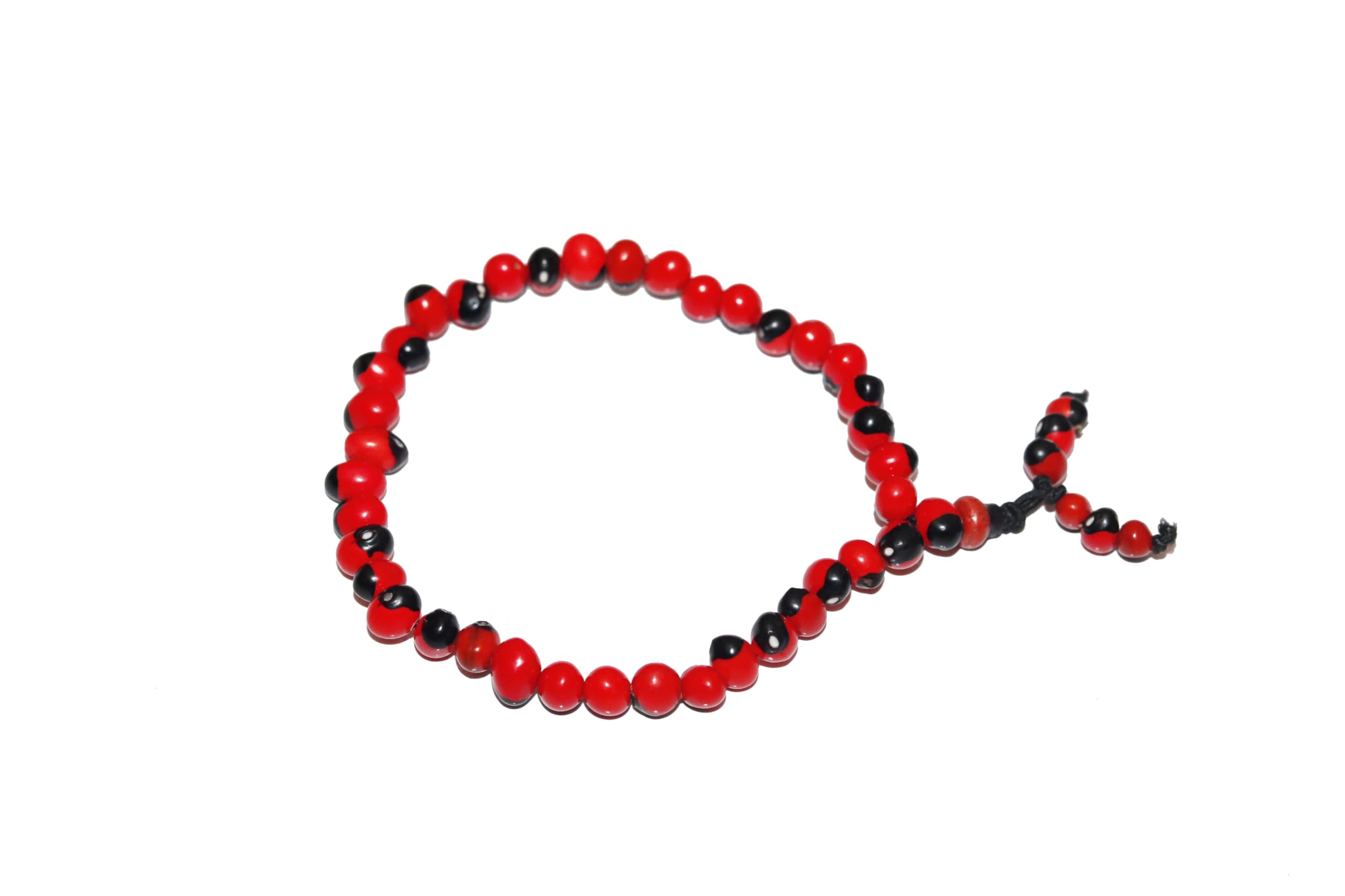 NRSON® Natural Red Chirmi Beads Bracelet/Lal Gunja Bracelet for Lakshmi Mahakali Saraswati Pooja Upasana Wealth and Prosperity [SIZE 6 MM RED BEADS ] (B0B59VGNJT) Amazon Price History, Amazon Price Tracker