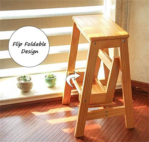 Taburete plegable en 2 pasos para evitar caídas al alcanzar techos 5
